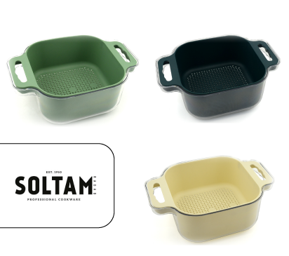  סולתם |מסננת עם קערה ב-25 ש”ח